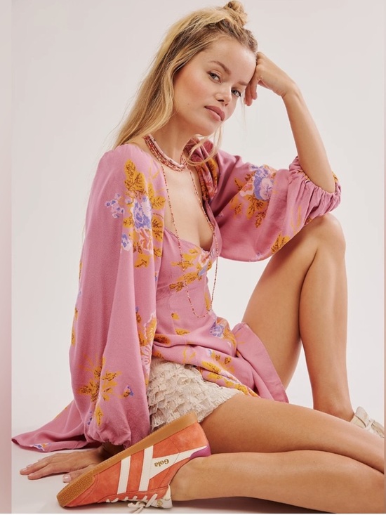 Free People Dresses & Skirts - FREE PEOPLE Francesca Floral Mini Dress